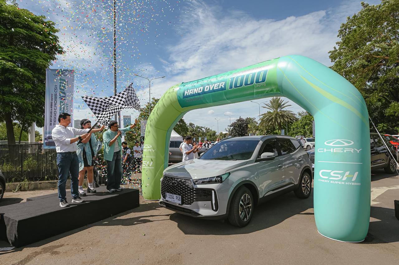 Chery Rayakan Penyerahan 1.000 Unit TIGGO Cross CSH Hybrid, Tegaskan Dominasi Teknologi CSH di Segmen Hybrid SUV Indonesia